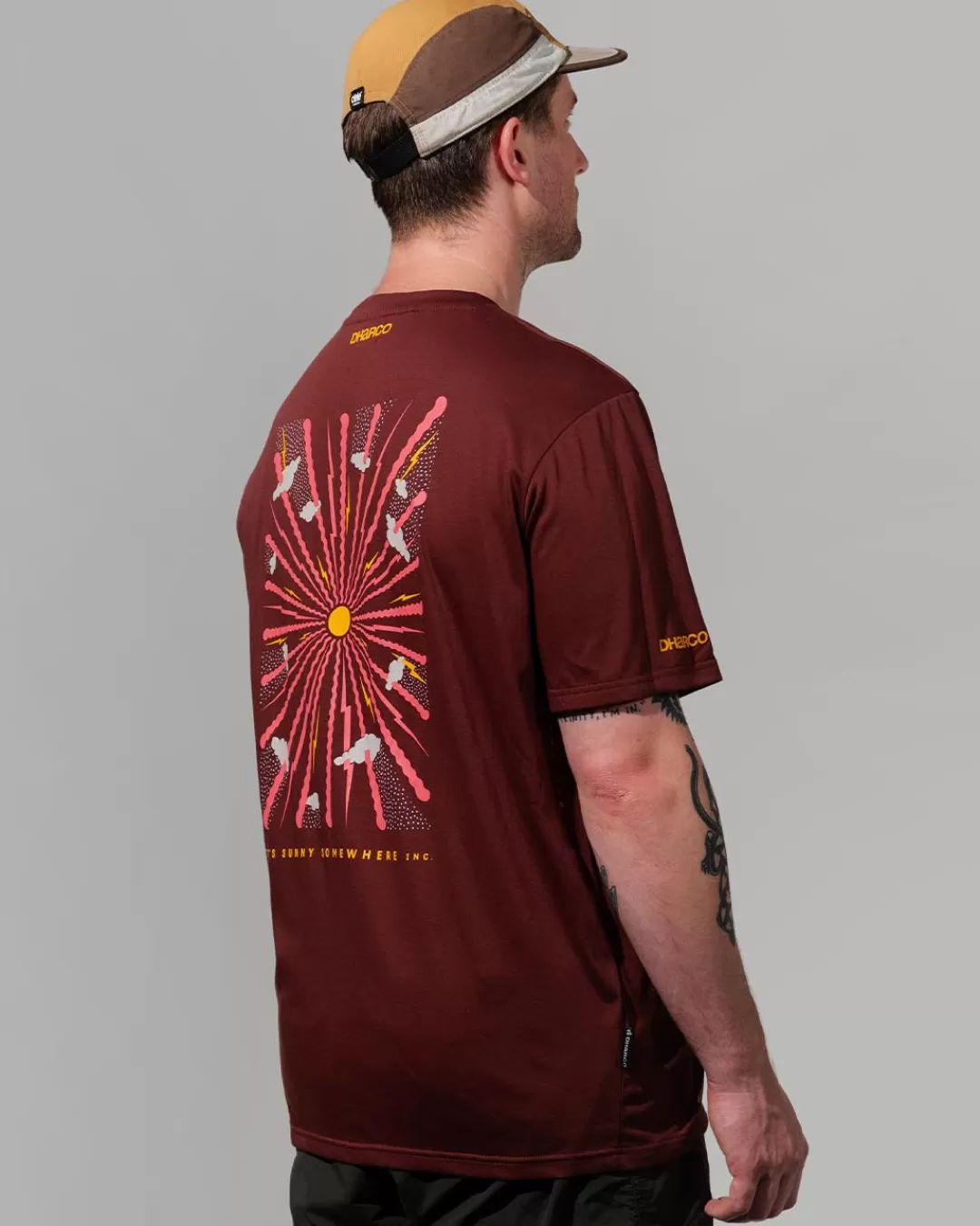 Mens Short Sleeve Tech Tee | It's Sunny X*DHaRCO Store